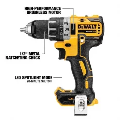Dewalt Cordless Combo Kit, 20.0V, 4 Tools 7 Cordless Combo Kit, 20.0V, 4 Tools