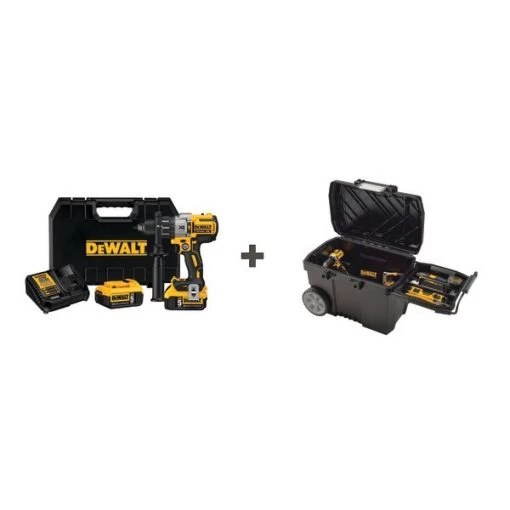 Dewalt Cordless Hammer Drill Kit w/Storage Box 1 Cordless Hammer Drill Kit w/Storage Box