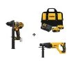 Dewalt Cordless Hmr Drill and Drll w/DCB205-2CK