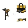 Dewalt Cordless Hmr Drill and Mult w/DCB205-2CK