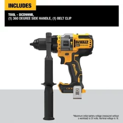Hammer Drill, 1/2In Chuck, 20V