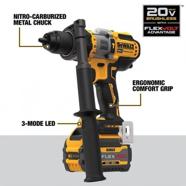 Hammer Drill, 1/2In Chuck, 20V