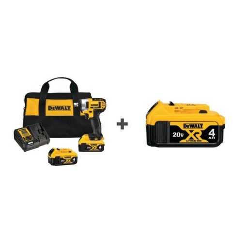 Dewalt Cordless Impact kit w/3rd Battery 1 Cordless Impact kit w/3rd Battery