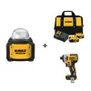 Dewalt Cordless Impact and Light w/DCB205-2CK