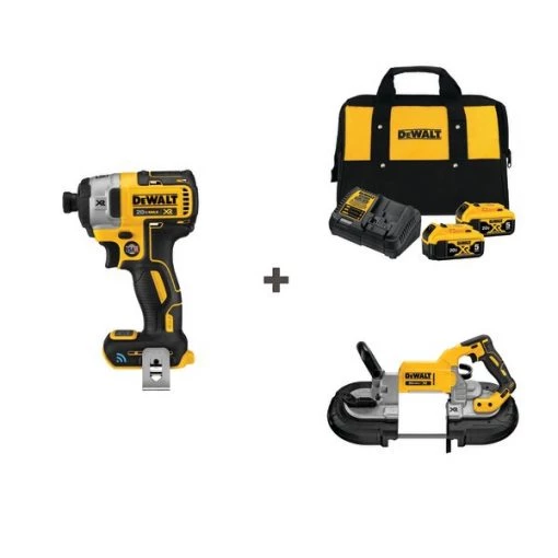 Dewalt Cordless Impact and Saw w/DCB205-2CK 1 Cordless Impact and Saw w/DCB205-2CK