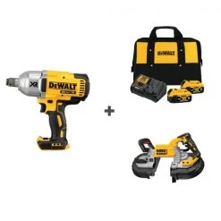 Cordless Impact and Saw w/DCB205-2CK
