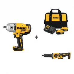 Cordless Impct and Grinder w/DCB205-2CK