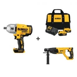 Dewalt Cordless Impact and Drill w/DCB205-2CK