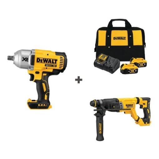 Cordless Impact and Drill w/DCB205-2CK