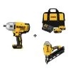 Dewalt Cordless Impact and Nailer w/DCB205-2CK