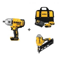 Cordless Impact and Nailer w/DCB205-2CK