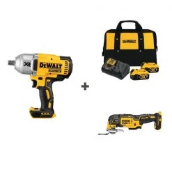 Dewalt Cordless Impact and Multi w/DCB205-2CK