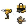 Dewalt Cordless Impact and Circ Saw w/DCB205-2C