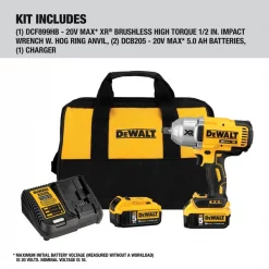 Dewalt 20V 1/2" Hog Ring 5 20V 1/2" Hog Ring