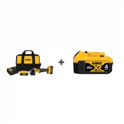 Dewalt Cordless Grinder Kit w/3rd Battery
