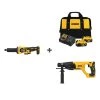 Dewalt Cordless Rotary and Grindr w/DCB205-2CK