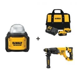 Cordless Hmr and Light w/DCB205-2CK