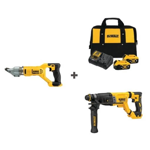 Dewalt Cordless Rotary and Sheers w/DCB205-2CK 1 Cordless Rotary and Sheers w/DCB205-2CK
