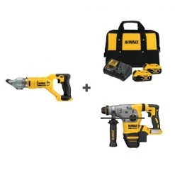 Cordless Rotary and Sheers w/DCB205-2CK