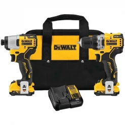 Dewalt Cordless CombInation Kit, 2 Tools, 12V DC