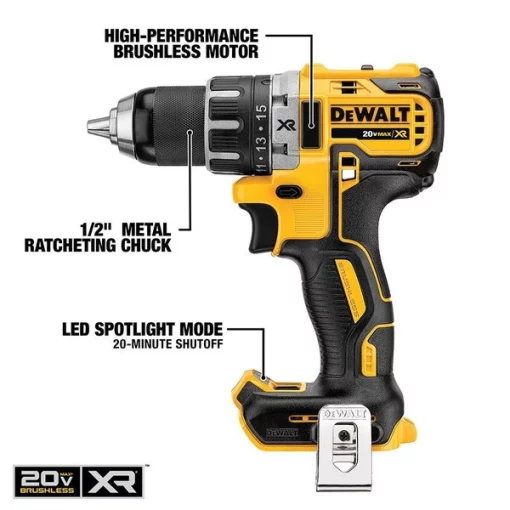 Cordless CombInation Kit, 2.0Ah, DEWALT 20V XR