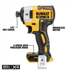Cordless CombInation Kit, 2.0Ah, DEWALT 20V XR