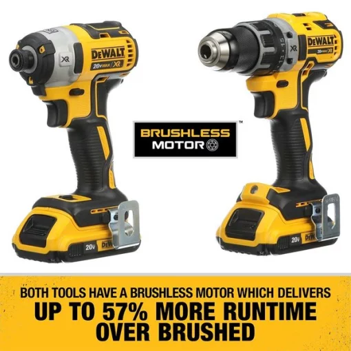 Cordless CombInation Kit, 2.0Ah, DEWALT 20V XR