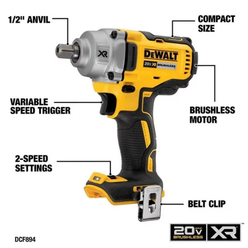 Cordless CombInation Kit, 4 Tools, 20V DC