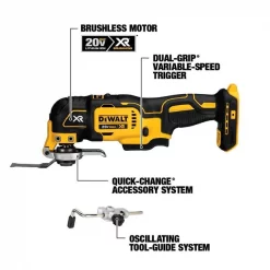 Cordless Combo Kit, 20.0V, 6 Tools