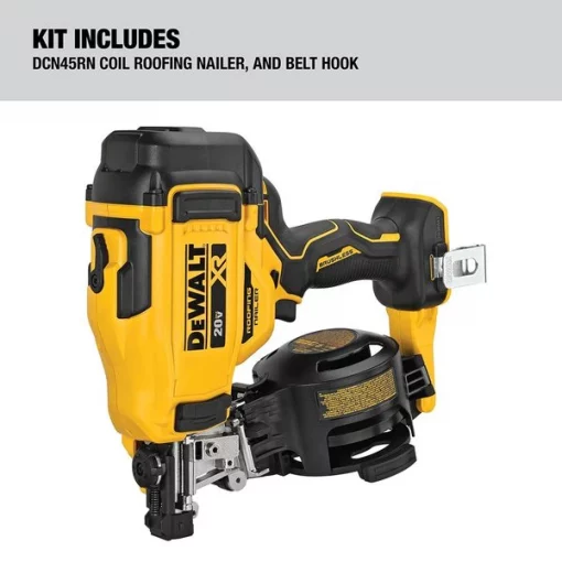 20V MAX* 15 degree Cordless Coil Roofing Nailer