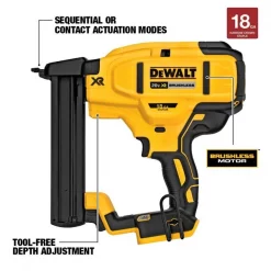 Dewalt 20V MAX* XR(R) 18 GA Cordless Narrow Crown Stapler (Tool Only) 6 20V MAX* XR(R) 18 GA Cordless Narrow Crown Stapler (Tool Only)