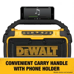 Dewalt Jobsite Bluetooth Speaker, 12.0V, Li-Ion 10 Jobsite Bluetooth Speaker, 12.0V, Li-Ion