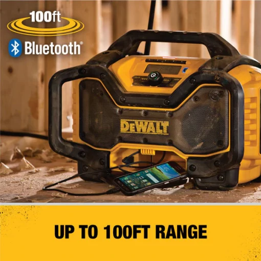 FLEXVOLT Jobsite Charger Radio, Bare tool