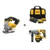Dewalt Cordless Jig Saw and Drill w/DCB205-2CK