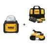 Dewalt Cordless Saw and Light w/DCB205-2CK