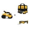 Dewalt Cordless Bandsaw and Multi w/DCB205-2CK
