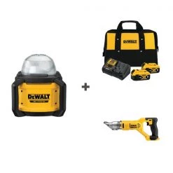 Cordless Saw and Light w/DCB205-2CK