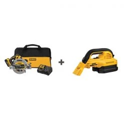 Dewalt Cordless Circular Saw Kit w/ Vacuum