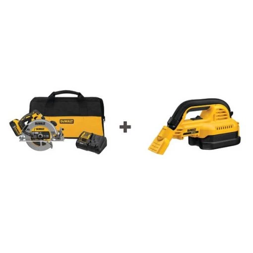 Dewalt Cordless Circular Saw Kit w/ Vacuum 1 Cordless Circular Saw Kit w/ Vacuum