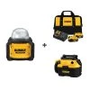 Dewalt Cordless Vacuum and Light w/DCB205-2CK