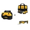 Dewalt Vacuum and Cordless Multi w/DCB205-2CK