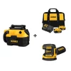 Dewalt Vacuum and Cordless Sander w/DCB205-2CK