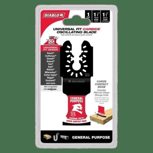 Universal Fit Carbide Oscillating Blades