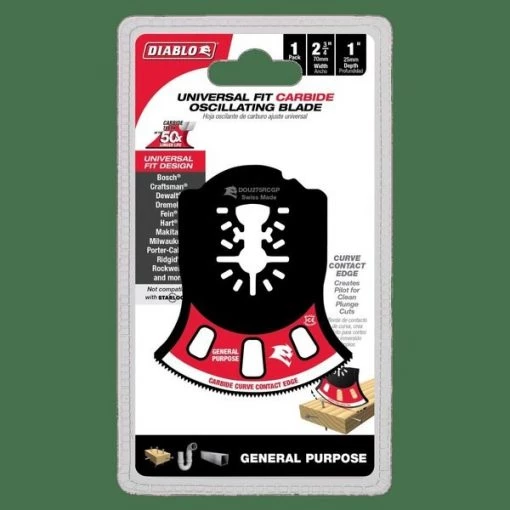 Universal Fit Carbide Oscillating Blades