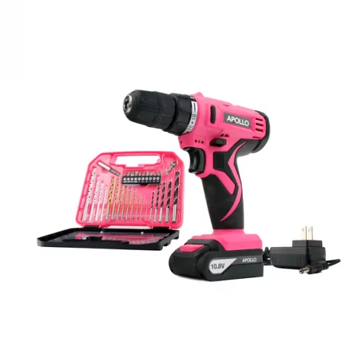 Lithium-Ion Cordless Drill, w/30pc Acc