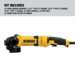 6 in. (150mm) High Performance Trigger Switch Grinder with No Lock-On