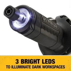 Dewalt 2 IN. (50mm) BRUSHLESS VARIABLE SPEED PADDLE SWITCH DIE GRINDER WITH NO LOCK-ON 6 2 IN. (50mm) BRUSHLESS VARIABLE SPEED PADDLE SWITCH DIE GRINDER WITH NO LOCK-ON