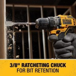 Dewalt Drill, Cordless, 1, 500 RPM, 12V DC 5 Drill, Cordless, 1, 500 RPM, 12V DC