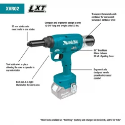 18V LXT® Brushless Rivet Tool