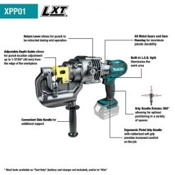 18V LXT® 5/16" Metal Hole Puncher Kit (5.0Ah)